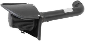 Jeep Wrangler Performance Air Intake - K&N Engineering - Blackhawk - Black - `12-`18